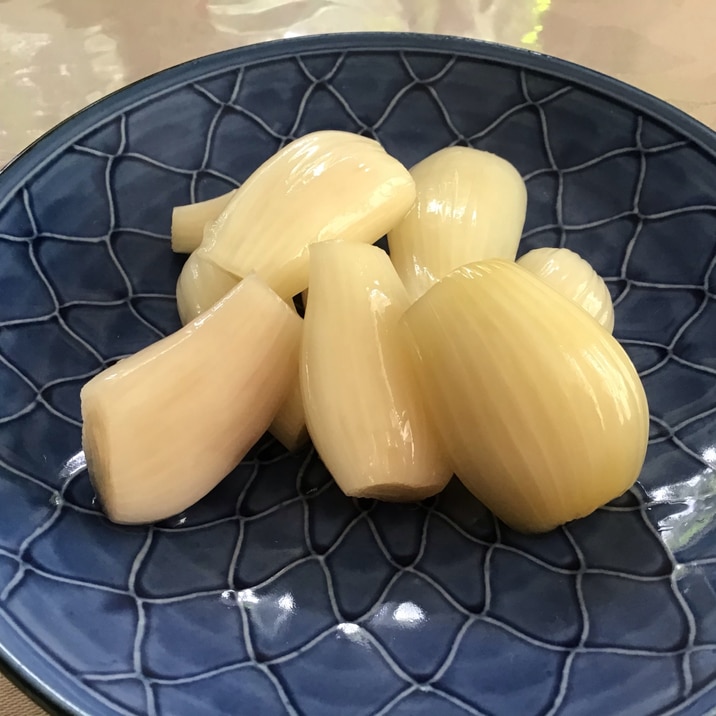 失敗なし ラッキョウの甘酢漬け
